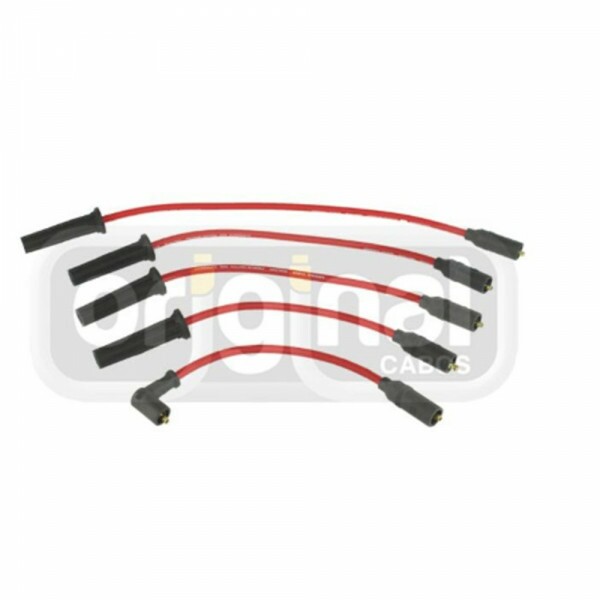 CABO DE IGNICAO 10MM REGUA GOL/PARATI/SAVEIRO/SANTANA 1.6/1.8/2.0 MI MOTOR AB9 VM/PT