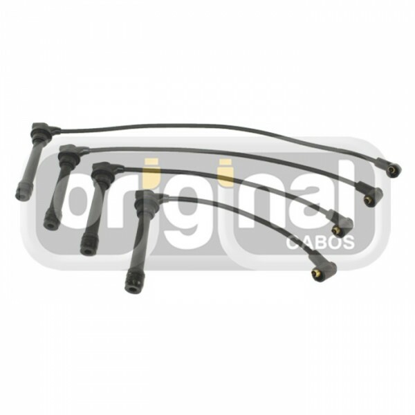 CABO DE IGNICAO 8MM GOLF/GOL GERACAO III/AUDI A3 MOTOR 1.6 PT/PT