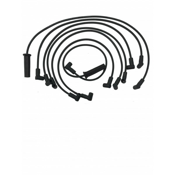 CABO DE IGNICAO 8MM SS-10 AMERICANA 4.3 MOTOR CANADENSE 7 CABOS PT/PT