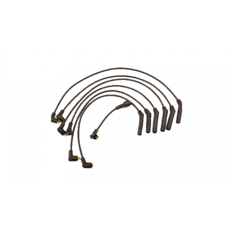 CABO DE IGNICAO 7MM MITSUBISHI PAJERO GLSB/HYUNDAI GALLOPER 3.0 V6 12V COM BOBINA 7 CABOS COD:MD 976524